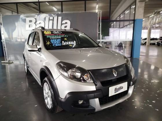 RENAULT SANDERO 1.6 STEPWAY TWEED 16V FLEX 4P AUTOMÁTICO RENAULT SANDERO 1.6 STEPWAY TWEED 16V FLEX 4P AUTOMÁTICO
